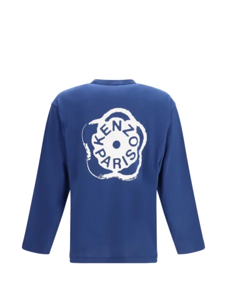 Dugo majica Kenzo s cvjetnim printom plava