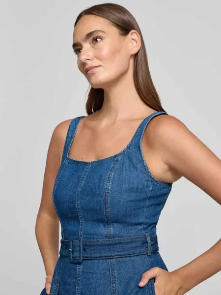 Tommy Hilfiger sukienka jeansowa błękitna