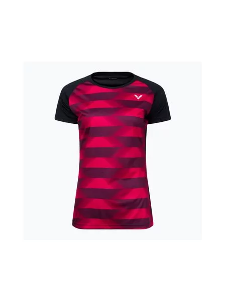 Футболка для тенісу VICTOR CD red/black чорна
