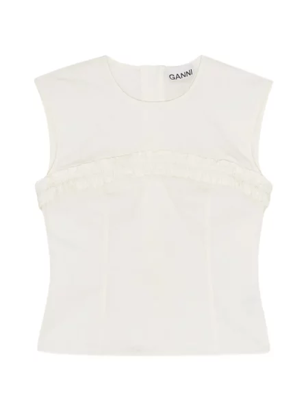 Bluză Ganni cu volane