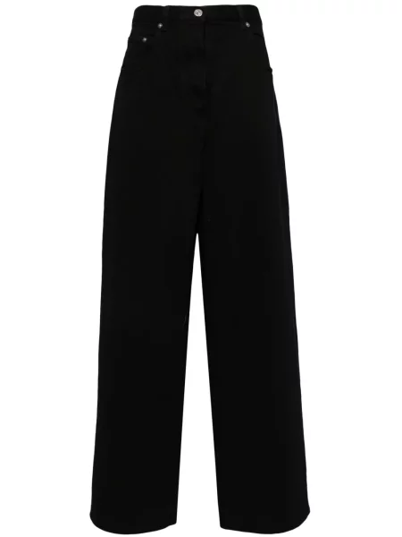 Blugi N°21 cu talie înaltă negru