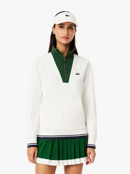 Худі Lacoste білий