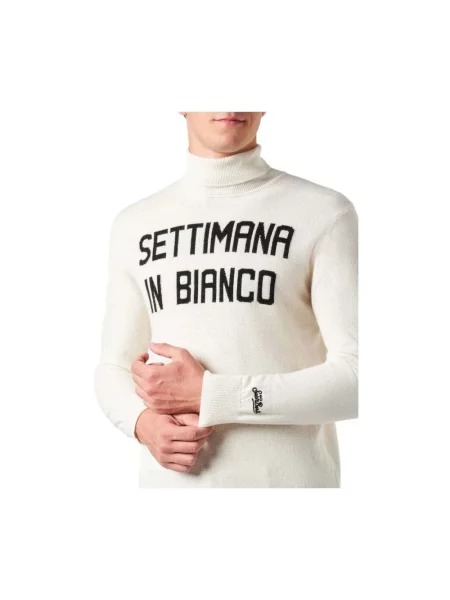Sweter Mc2 Saint Barth biały