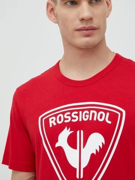 Тениска Rossignol с принт червено