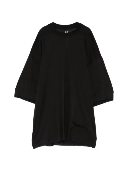 Tricou Rick Owens cu decolteu rotund negru