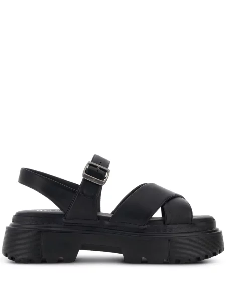 Сандали Hogan без ток черно