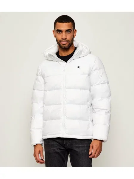 Kabát Calvin Klein Jeans fehér