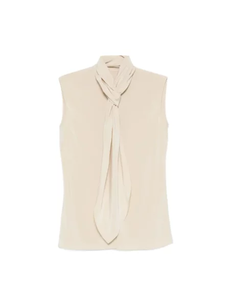 Top Alberta Ferretti beżowy