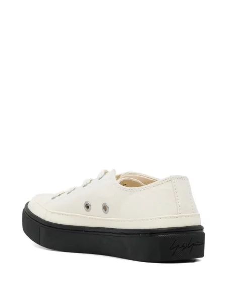 Sneakerși Yohji Yamamoto din canvas negru