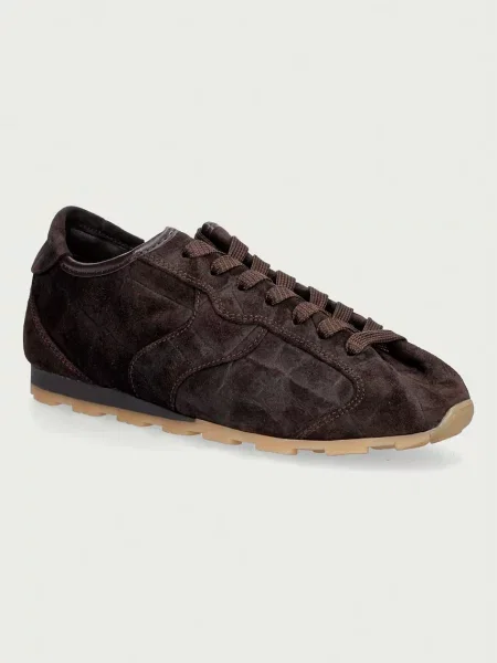 Marc O'Polo Fabiana 6 sneakers pentru femei din piele întoarsă maro