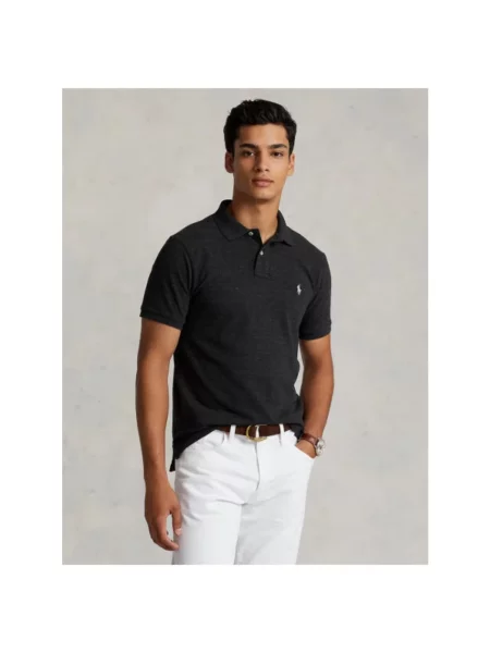 Koszulka polo Polo Ralph Lauren z krótkim rękawem czarna
