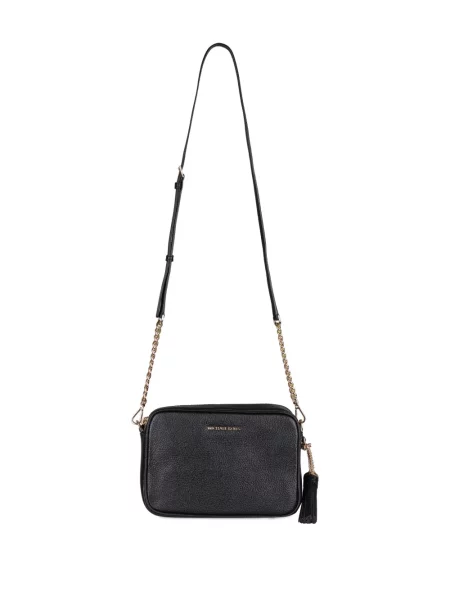 Geanta de piele Michael Michael Kors din piele negru