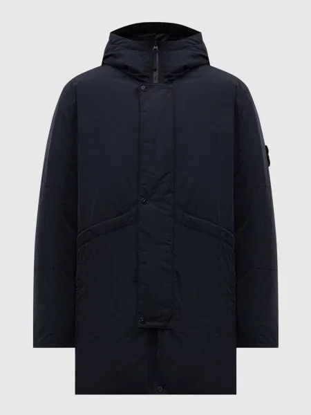 Пуховик Stone Island синий