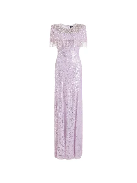 Rochie cu paiete Jenny Packham cu paiete violet