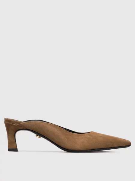 Замшеві мюлі Babe Pay Pls коричневі