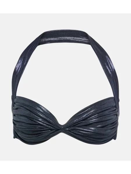 Sutien Norma Kamali albastru