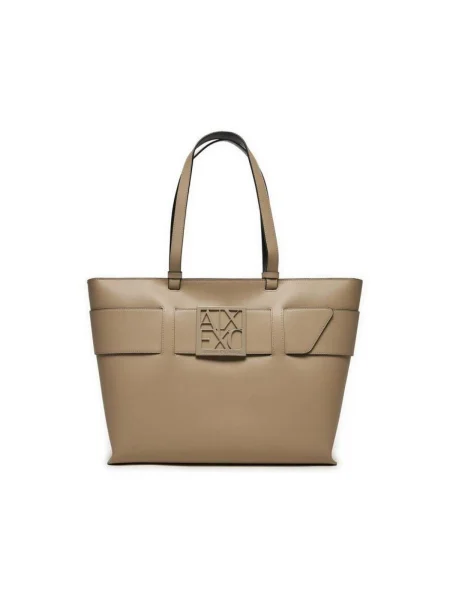 Geantă shopper Eax bej