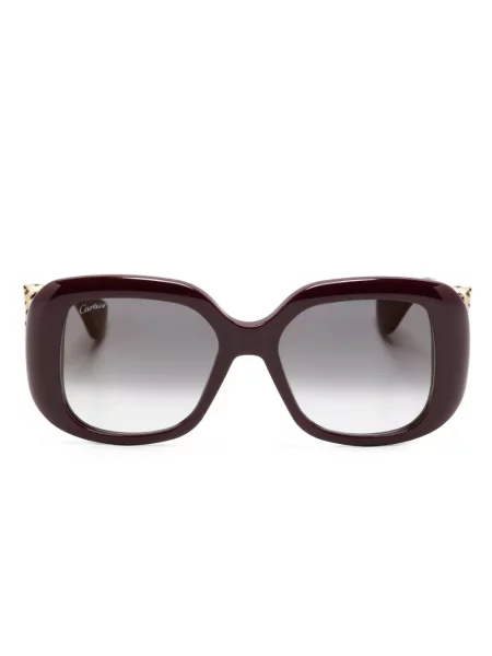 Ochelari de soare Cartier Eyewear roșu