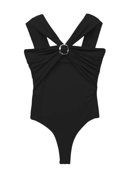 Pull&Bear Tricou body negru