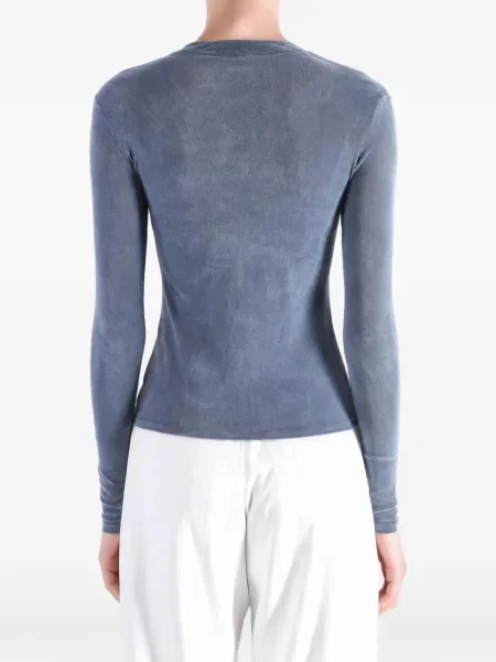 Lung tricou Amomento albastru