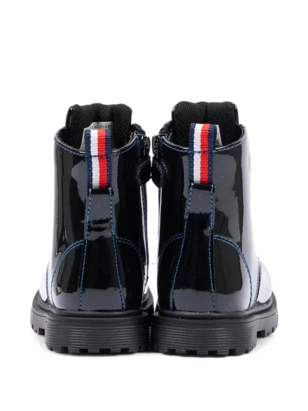 Botki dziecięce Tommy Hilfiger czarne
