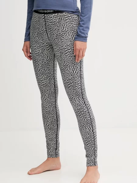 Funkční legíny Icebreaker Merino Oasis tmavomodrá