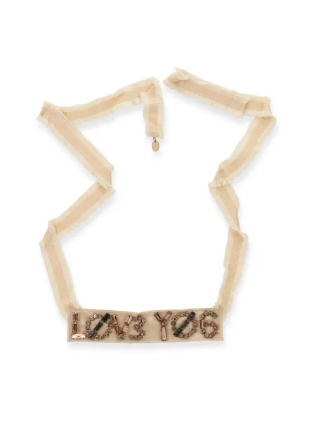 Naszyjnik Red Valentino beżowy