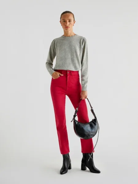 Scalpers Jeans Luna intens roșu