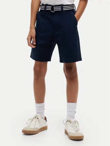 Tommy Hilfiger Szövet rövidnadrág Essential Sötétkék