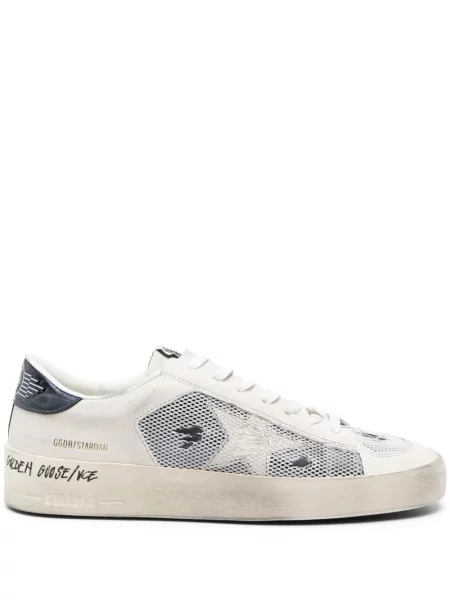 Sneakerși Golden Goose Stardan din piele alb
