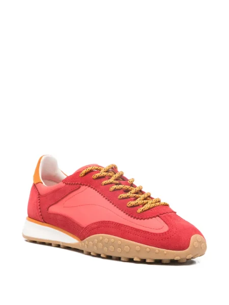 Sneakerși Hoff cu șireturi din dantelă roșu