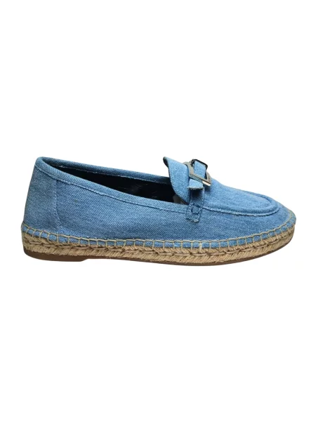 Espadryle Sergio Rossi niebieskie