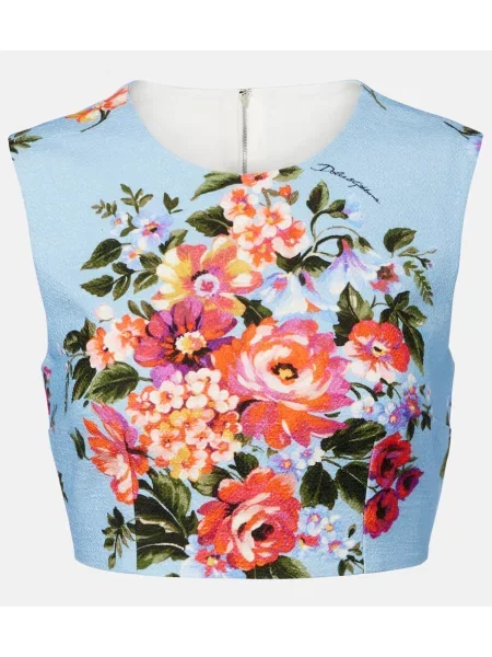 Top Dolce&gabbana cu model floral