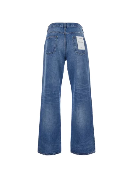 Blugi cu picior larg Frame albastru