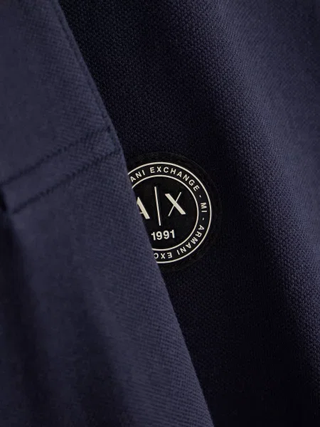 Поло Armani Exchange синее