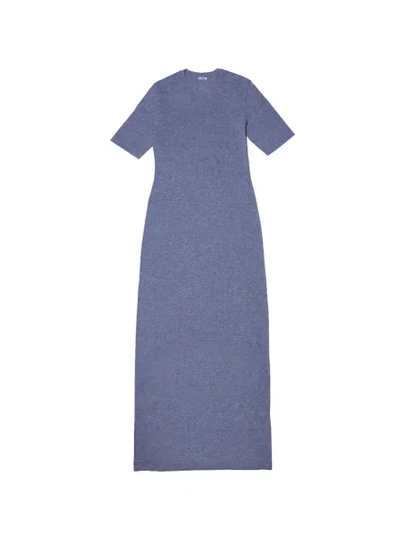 Rochie maxi Jil Sander scurtă de costum violet