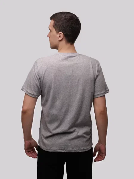 Футболка STREAM світло-сірий віскоза/поліестер сіра