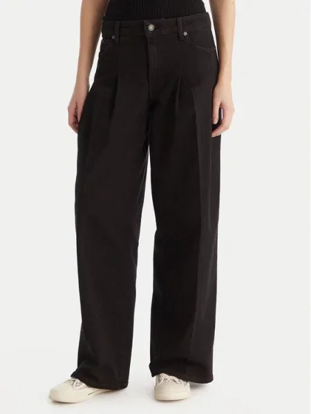 Guess Jeans Джинси Wide Leg чорний