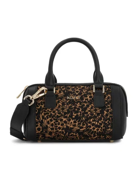 Mała torebka Kazar w abstrakcyjne wzory