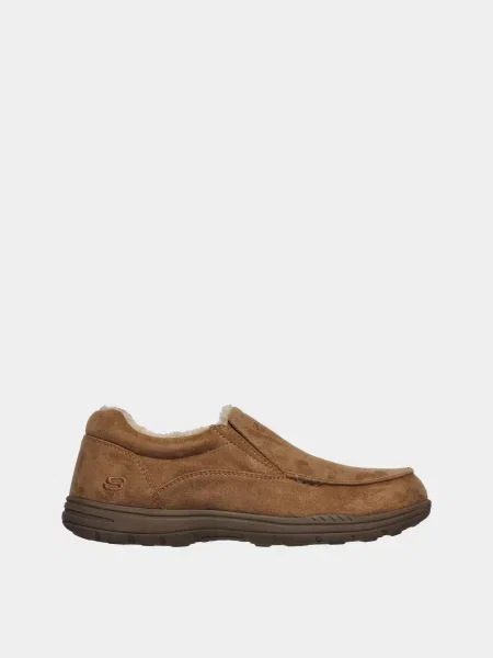 Мокасины Skechers коричневые