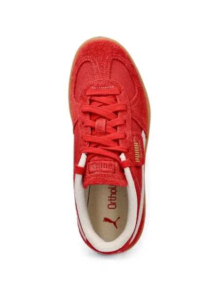Sneakerși Puma cu autograf roșu