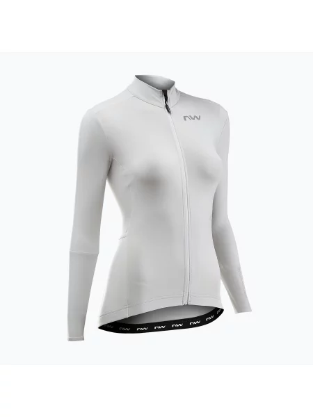 Кофта велосипедна Northwave Fahrenheit Jersey W light grey сіра