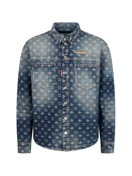 Cămașă de blugi Dsquared2 albastru