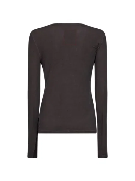 Lung top Uma Wang drapat maro