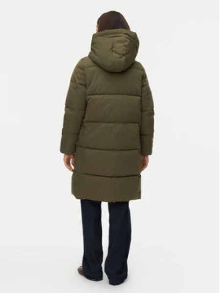 VERO MODA Zimný kabát VMStella tmavozelená zelená