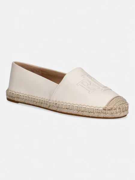 Lauren Ralph Lauren espadrile de piele Cameryn Lg 2 bej