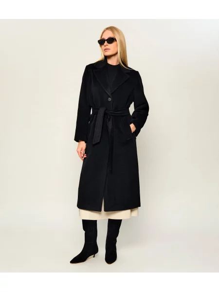 Weekend MaxMara De lână palton Wkdbronte negru