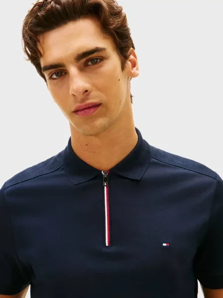 Поло Tommy Hilfiger синє