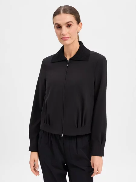 Marc Cain Kurtka typu blouson Kobiety 36 czarny