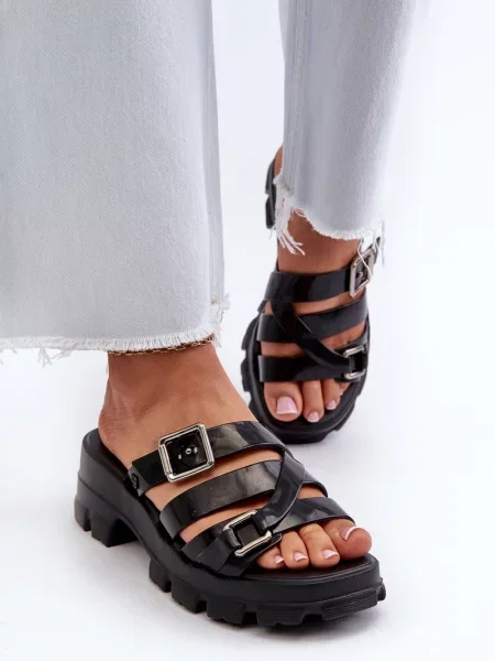 Papuci de casă Kesi negru